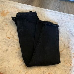Black nasty gal mom jeans